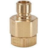 EA Series Brass Nipple with Female Thread, Unvalved